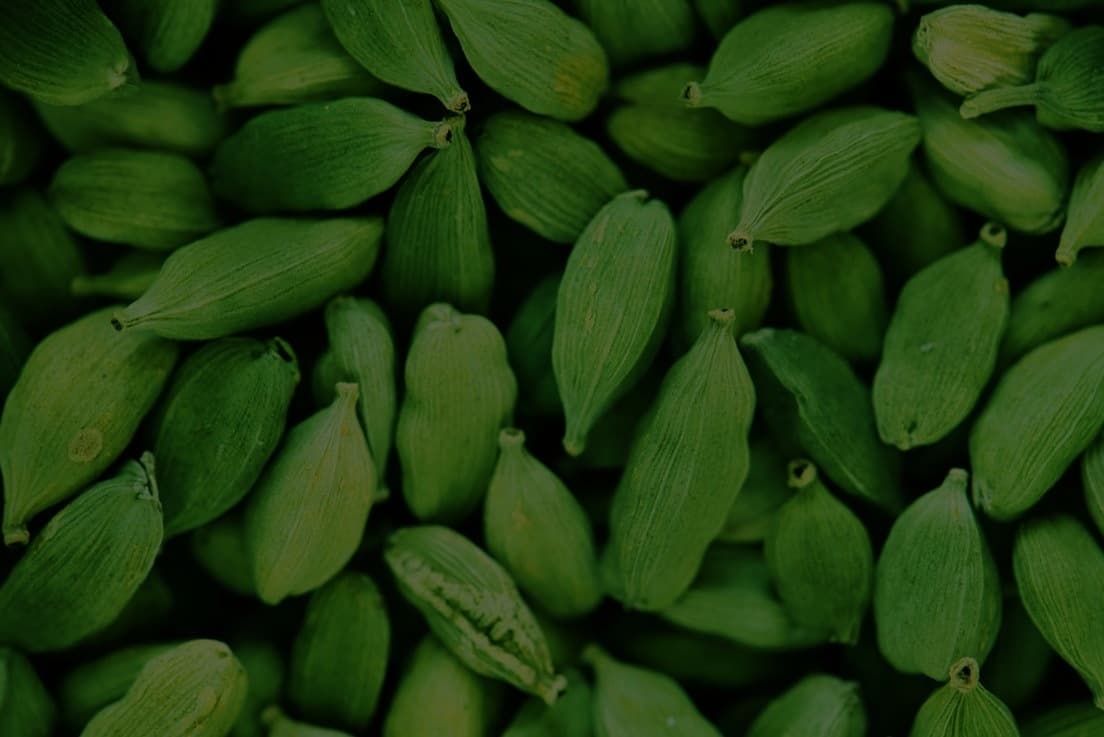 Bulk green cardamom prepared for wholesale distribution and export by RCC Spices